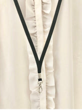 Load image into Gallery viewer, Teacher lanyard personalized with coffee cup, School lanyard ID holder