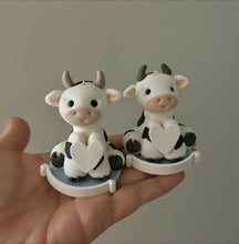 Load image into Gallery viewer, Cow ornament boy
