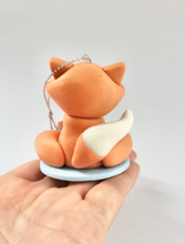 Load image into Gallery viewer, Fox Babys First Christmas ornament personalized, First Christmas ornament gift for boy
